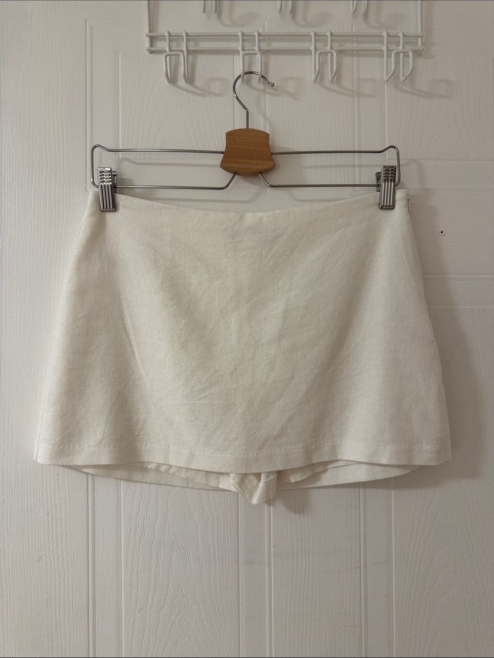 Stacie Linen Mini Skirt